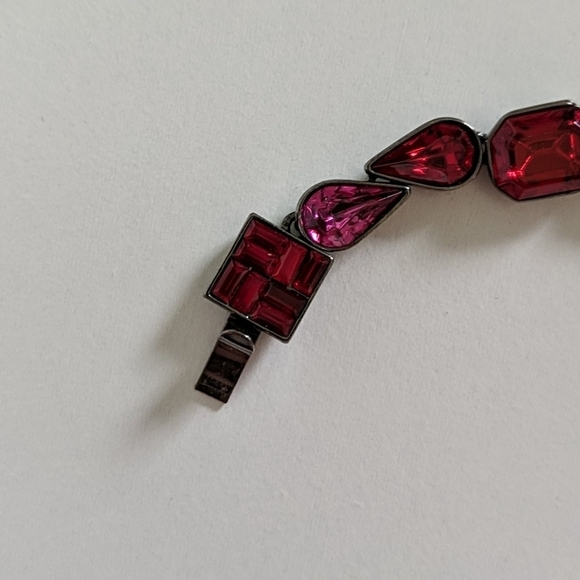Pink & Red Gemstone Bracelet - Picture 8 of 8